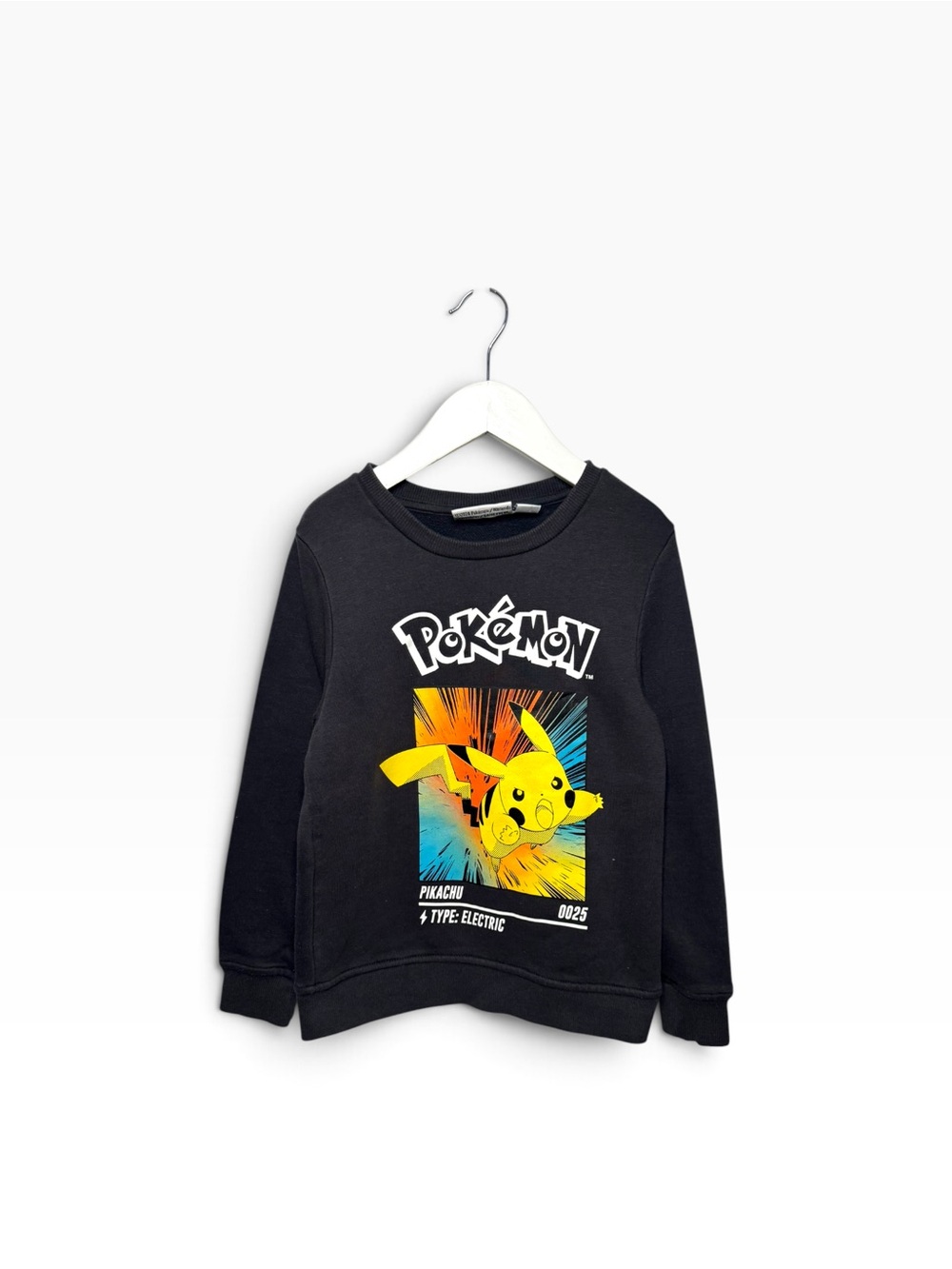 ⭐️ 5/$30 Pokemon Kids Pikachu Sweater size 7-8Y
